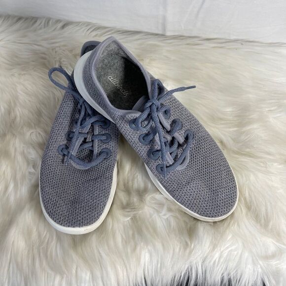 Allbirds Grey Tree Runners Running Shoes Sz 10 - Picture 2 of 6